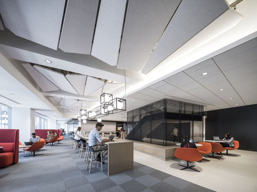 專注與協作的交響 商務咨詢服務公司紐約總部設計欣賞